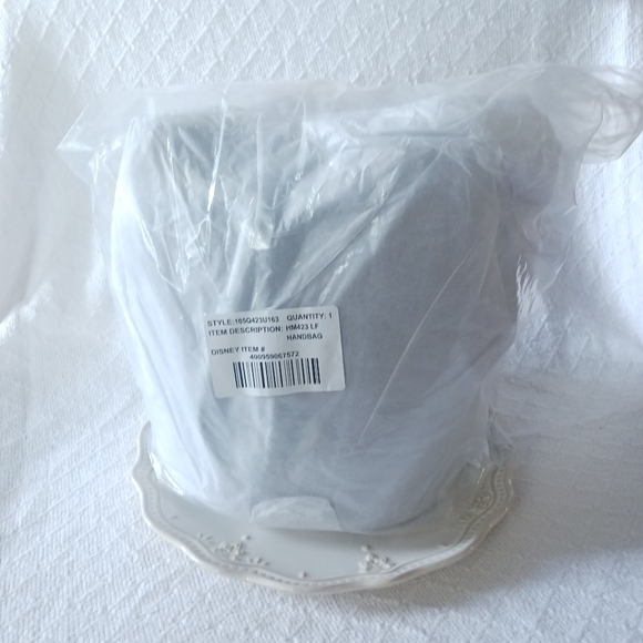 Disney Parks × Loungefly The Haunted Mansion Wallpaper Drawstring Purse GITD - Picture 9 of 11